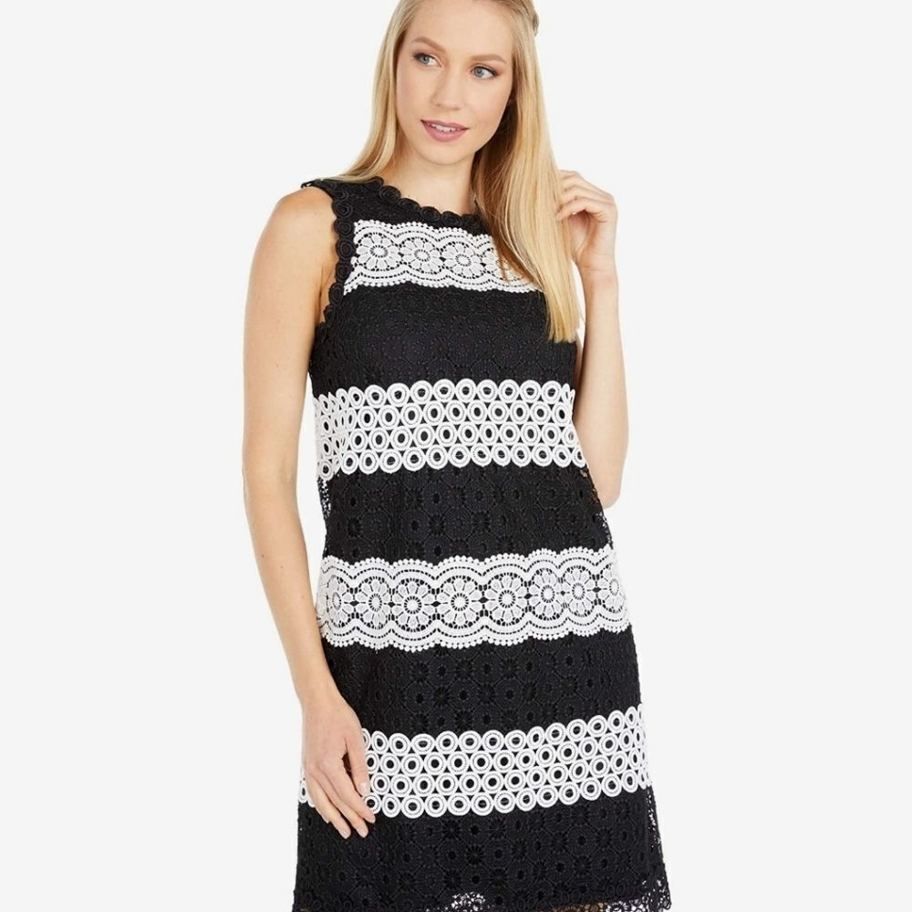 Kate Spade Floral Dot Lace Shift Dress